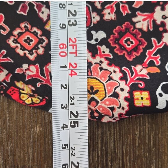 Loft long sleeve  multicolor top size M - Picture 7 of 7